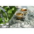 Luxury Ivy Side Table by Paola Lenti Decorated with Unique Enamel Elementsv Casa Design Group