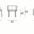 High End Jam Chair by Living Divani Casa Design Group
