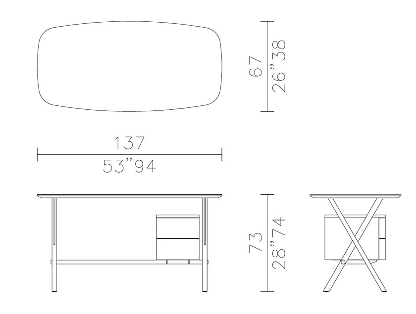 Floor Sample Jasper Writing Desk