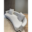 Modern Italian Jeff Curved Sofa by Marelli in Fellini Fabric Casa Design Group