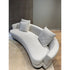 Modern Italian Jeff Curved Sofa by Marelli in Fellini Fabric Casa Design Group