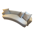 High-End Jeff Curved Sofa 2 by Marelli for Home or Contract Interiors Casa Design Group