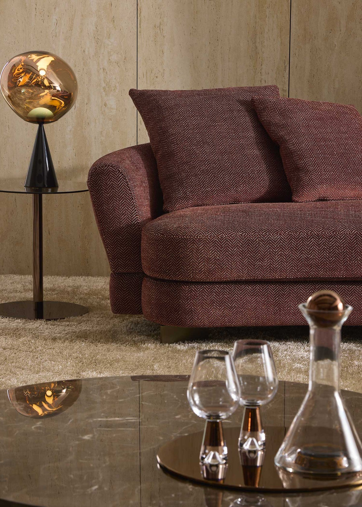 High End Jeff Sofa by Marelli Casa Design Group