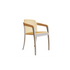 Elegant Teak and Aluminum Jive Outdoor Dining Armchair by Royal Botania Casa Design Group