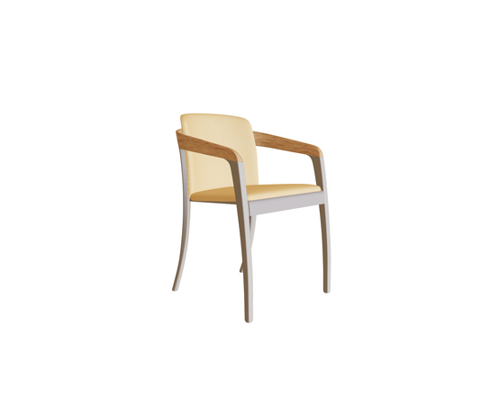 Elegant Teak and Aluminum Jive Outdoor Dining Armchair by Royal Botania Casa Design Group