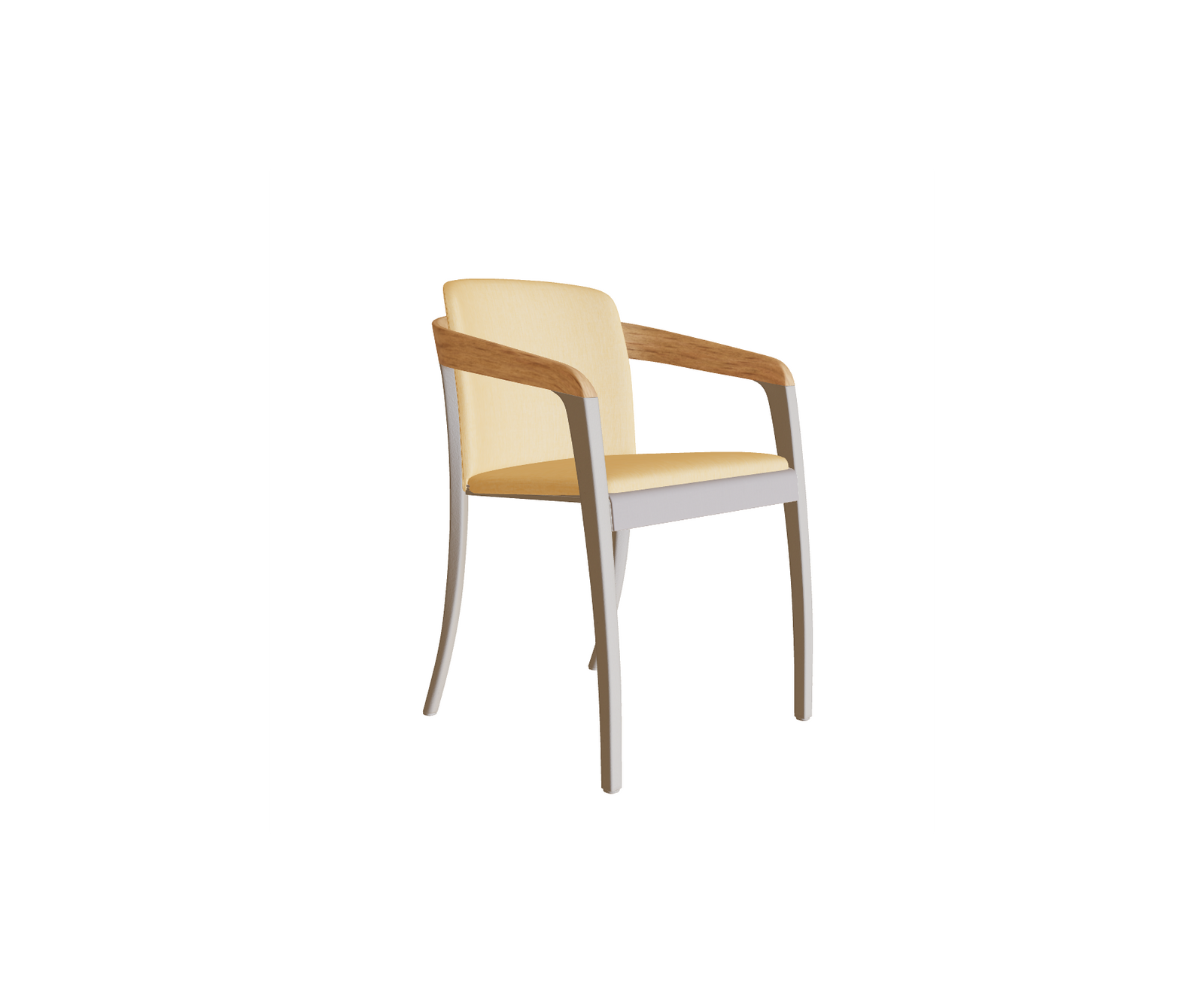 Elegant Teak and Aluminum Jive Outdoor Dining Armchair by Royal Botania Casa Design Group