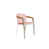 Elegant Teak and Aluminum Jive Outdoor Dining Armchair by Royal Botania Casa Design Group
