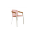 Elegant Teak and Aluminum Jive Outdoor Dining Armchair by Royal Botania Casa Design Group