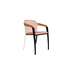 Elegant Teak and Aluminum Jive Outdoor Dining Armchair by Royal Botania Casa Design Group