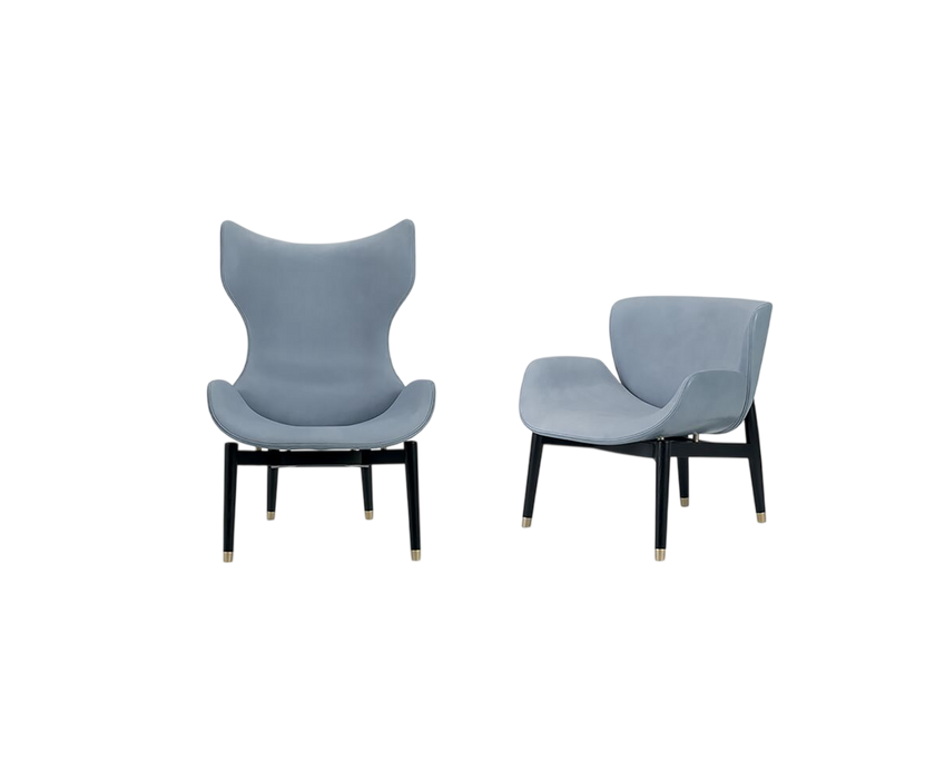 Jorgen Leather Lounge Armchair by Roberto Lazzeroni for Baxter | Casa Design Group