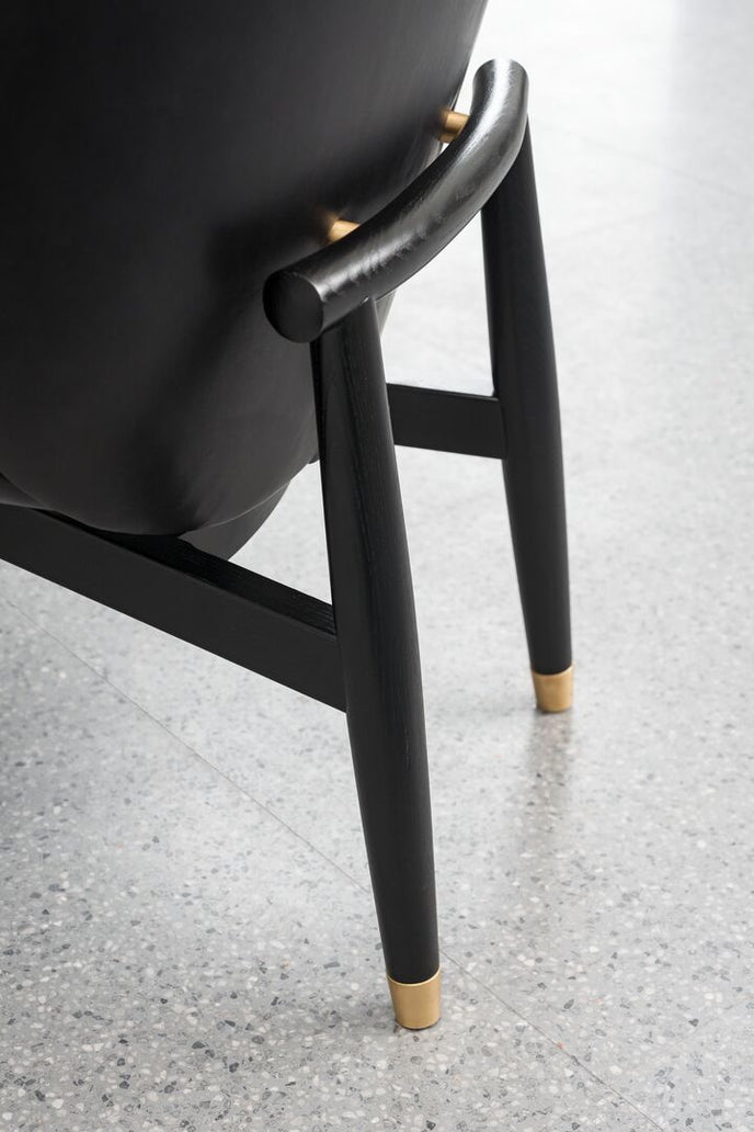 Jorgen Leather Lounge Armchair by Roberto Lazzeroni for Baxter | Casa Design Group