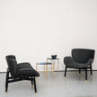 Jorgen Leather Lounge Armchair by Roberto Lazzeroni for Baxter | Casa Design Group