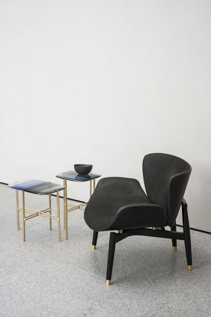 Jorgen Leather Lounge Armchair by Roberto Lazzeroni for Baxter | Casa Design Group