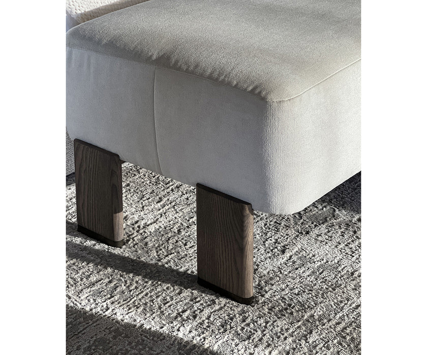 Alexandra Jude Bench Modern Upholstered Bench | Casa Design Group