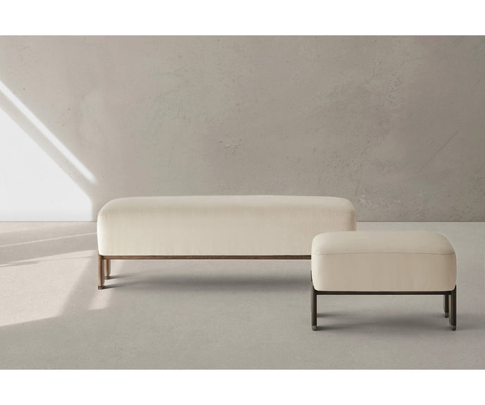 Alexandra Jude Bench Modern Upholstered Bench | Casa Design Group
