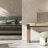 Jules Vanity with Concealed Mirror and Leather Top by CPRN Homood | Casa Design Group