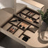 Jules Vanity with Concealed Mirror and Leather Top by CPRN Homood | Casa Design Group