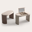 Jules Vanity with Concealed Mirror and Leather Top by CPRN Homood | Casa Design Group