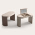 Jules Vanity with Concealed Mirror and Leather Top by CPRN Homood | Casa Design Group