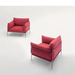 Contemporary Kabà Outdoor Lounge Chair by Paola Lenti with Removable Cushions Casa Design Group