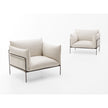 Contemporary Kabà Outdoor Lounge Chair by Paola Lenti with Removable Cushions Casa Design Group