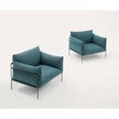 Contemporary Kabà Outdoor Lounge Chair by Paola Lenti with Removable Cushions Casa Design Group