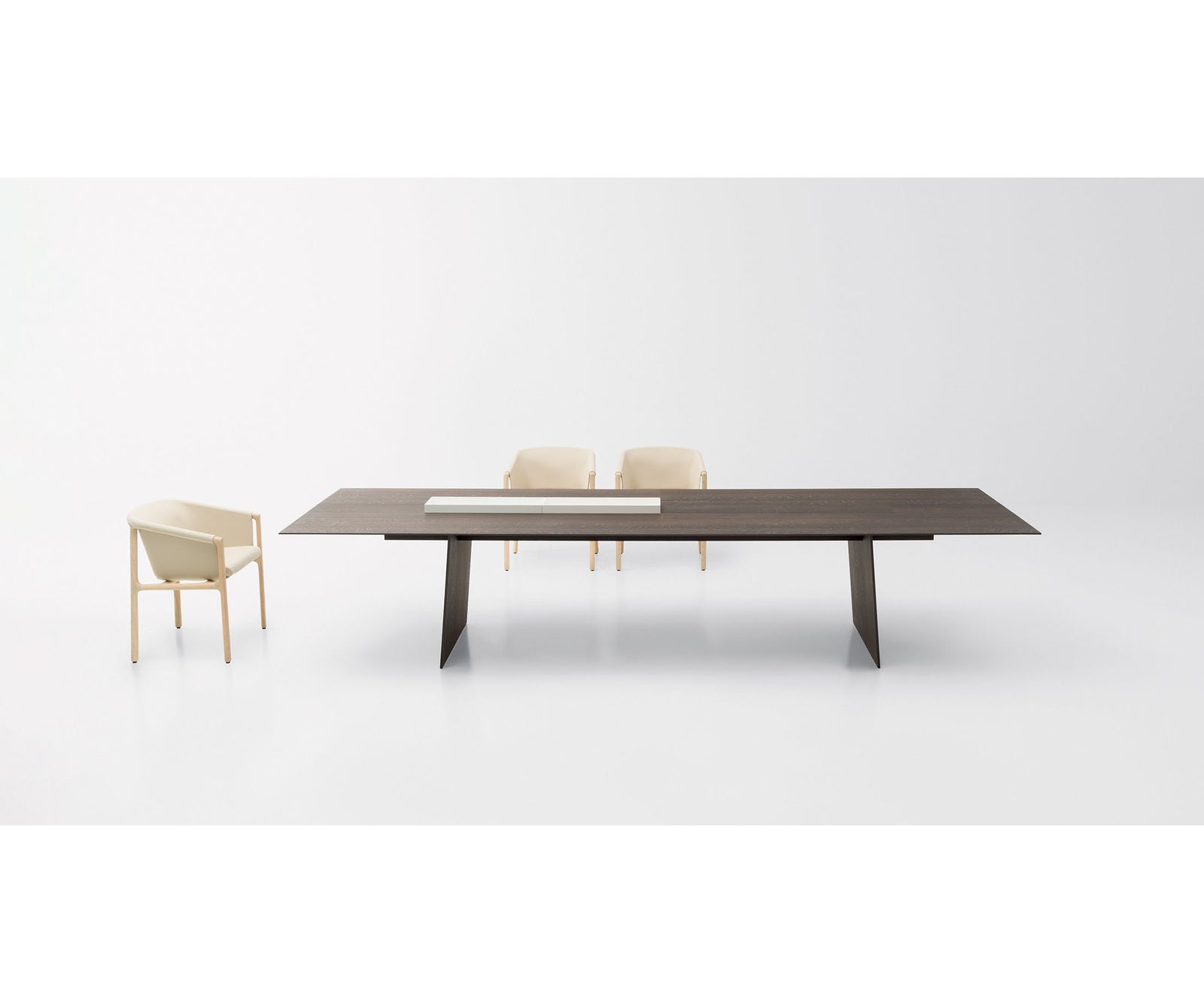 Luxury Kanji Dining Table by Paola Lenti Modern Dining with Marble and Metal Inserts Casa Design Group