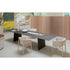Luxury Kanji Dining Table by Paola Lenti Modern Dining with Marble and Metal Inserts Casa Design Group