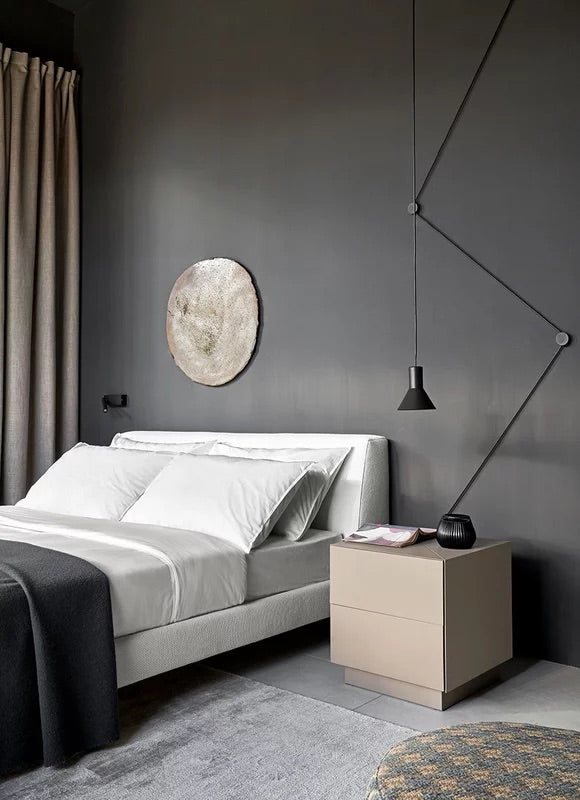 High End Karl Nightstand by Meridiani Casa Design Group