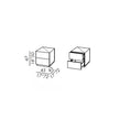 High End Karl Nightstand by Meridiani Casa Design Group