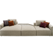 Karphi Modular Sofa by Giorgetti with quilted detailing and contemporary modular design | Casa Design Group