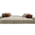 Karphi Modular Sofa by Giorgetti with quilted detailing and contemporary modular design | Casa Design Group