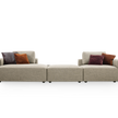 Karphi Modular Sofa by Giorgetti with quilted detailing and contemporary modular design | Casa Design Group
