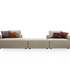 Karphi Modular Sofa by Giorgetti with quilted detailing and contemporary modular design | Casa Design Group