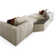 Karphi Modular Sofa by Giorgetti with quilted detailing and contemporary modular design | Casa Design Group