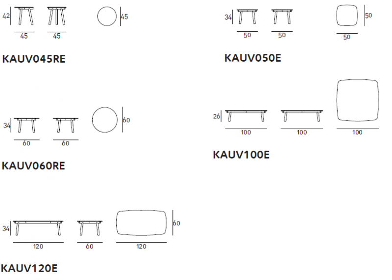 High End Kasumi Low Table by Living Divani Casa Design Group