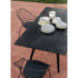 Modern Katana Outdoor Rectangular Table with Metal Legs and Porcelain Stoneware Top by Potocco | Casa Design Group