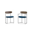 Keel Chairs by Potocco modern wood and metal dining chairs Casa Design Group