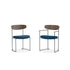 Keel Chairs by Potocco modern wood and metal dining chairs Casa Design Group