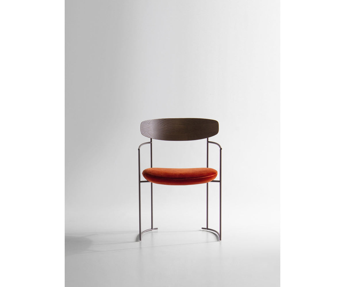 Keel Chairs by Potocco modern wood and metal dining chairs Casa Design Group