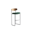 Modern Keel Outdoor Barstool with Metal Frame by Potocco | Casa Design Group
