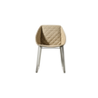 Modern upholstered Kekke Dining Chair by Piet Boon in steel frame – Casa Design Group
