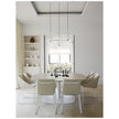 Modern upholstered Kekke Dining Chair by Piet Boon in steel frame – Casa Design Group