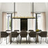 Modern upholstered Kekke Dining Chair by Piet Boon in steel frame – Casa Design Group