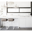 Modern upholstered Kekke Bar Stool by Piet Boon with steel frame – Casa Design Group