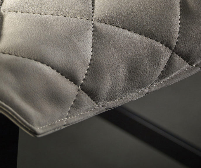 Modern upholstered Kekke Bar Stool by Piet Boon with steel frame – Casa Design Group