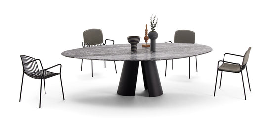 High End Kent Outdoor Dining Table by Draenert Casa Design Group