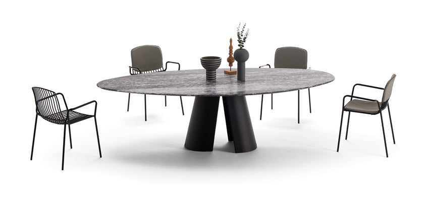 High End Kent Outdoor Dining Table by Draenert Casa Design Group