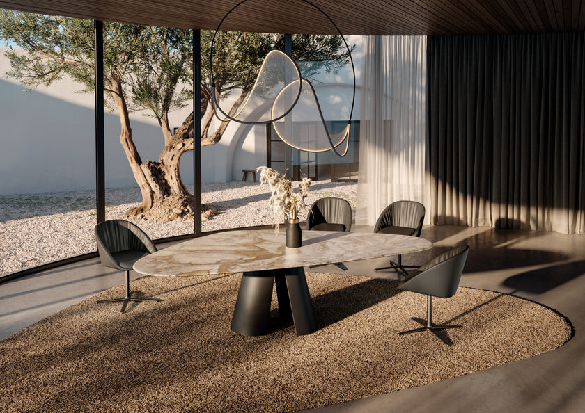 High End Kent Outdoor Dining Table by Draenert Casa Design Group