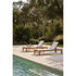 Modern Khan Outdoor Chaise Lounge by Point | Casa Design Group